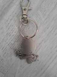 Bebek Temalı Metal Anahtarlık