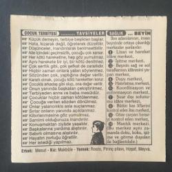 14 MART 1995 -TAKVİM YAPRAĞI-DOĞUM GÜNÜ HEDİYESİ-TÜRKİYE GAZETESİ TAKVİMİ,RUMİ YILBAŞI 1411,TIP BAYRAMI,TAVSİYELER,BEYİN