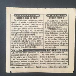 22 MART 1995 -TAKVİM YAPRAĞI-DOĞUM GÜNÜ HEDİYESİ-TÜRKİYE GAZETESİ TAKVİMİ,MARTDOKUZU FIRTINASI,FEKE NİN KURTULUŞU,HAYVANLAR ALEMİ,SİNCABIN İSTEĞİ,AFŞYET OLSUN,CİĞER SOTE,PRATİK BİLGİLER