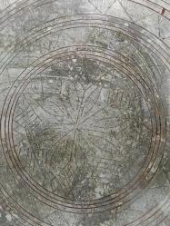 Muazzam Antika Osmanlı Dönem Damgalı Yığma Kenar Bakır Sini - Tepsi