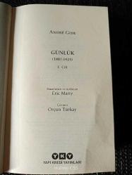 ANDRE GIDE - GÜNLÜK 1887 - 1925 - 1. CİLT