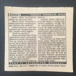 11 NİSAN 1995 -TAKVİM YAPRAĞI-DOĞUM GÜNÜ HEDİYESİ-TÜRKİYE GAZETESİ TAKVİMİ,OSMANLI MECLİSİ MEBUSANIN DAĞILMASI,1920,ŞANLIURFANIN KURTULUŞU 1920,KALP HAFTASI,TEMİNAT VEREBİLİR MİSİN