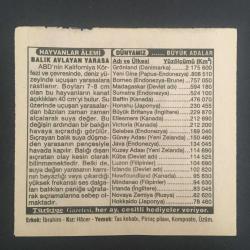 16 AĞUSTOS 1995 -TAKVİM YAPRAĞI-DOĞUM GÜNÜ HEDİYESİ-TÜRKİYE GAZETESİ TAKVİMİ,HACI BEKTAŞI VELİNİN VEFATI 1430,VE KIRŞEHİR ANMA GÜNÜ,SÜLEYMANİYE CAMİİ NİN İBADETE AÇILMASI 1556,BALIK AVLAYAN YARASA,BÜYÜK ADALAR