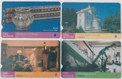 ANKARA MTA TABİAT MÜZESİ TELEFON KARTLARI 30 KONTÖRLÜK TAM SET 4 ADET 2M1RR NADİR