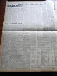 Zafer Gazetesi - 16 Ekim 1959 - Kıbrıs Valisi Sir Hugh Foot'un Verdiği Cevap - Fransız Parlamentosu Sabaha Kadar Cezayir Meselesini Görüştü - Reisicumhur Celal Bayar'ın Libya Meliki Emir Seyit'e Çektiği Telgraf - Tevfik İleri Kız Teknik Öğretmen Okulunun Açılışında Bulundu -  Başvekil Adnan Menderes'in Amerika'da Yaptığı Görüşmeler - Polaris Füzesi - Galata Hadisesi Sanıklarının Dünkü Duruşması - Migros'u Soyan Meçhul Hırsızlar - General Kasım'ı Öldürmek İçin Yeni Bir Suikast Projesi - Yüzelli Senelik Mazisi Olan Türk Amerikan sergisi - Kültür Takvimi Hazırlıkları Bitti - Gazeteci İlhami Tansel Evlendi - Radyo Programı - Silahsızlanmada Yeni Bir Amerikan Planı Yok - Kruşçef'in Çinliler İle Münasebetleri İyiymiş - Mareşal Juin'e Göre Komünist Stratejisi - Sineması Olmayan Memleket Sıkkım -  Sing Sing'de Baş Gardiyanının Not Defterinden Yazan Johny J. Sheehy Yazı Dizisi - Dünkü At Yarışları - Hacettepe Gençlerbirliği Maçı - Voleybolda İtalya'ya Mağlup Olduk - Fenerbahçe Ankara'ya Geliyor