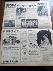 Zafer Gazetesi - 16 Ekim 1959 - Kıbrıs Valisi Sir Hugh Foot'un Verdiği Cevap - Fransız Parlamentosu Sabaha Kadar Cezayir Meselesini Görüştü - Reisicumhur Celal Bayar'ın Libya Meliki Emir Seyit'e Çektiği Telgraf - Tevfik İleri Kız Teknik Öğretmen Okulunun Açılışında Bulundu -  Başvekil Adnan Menderes'in Amerika'da Yaptığı Görüşmeler - Polaris Füzesi - Galata Hadisesi Sanıklarının Dünkü Duruşması - Migros'u Soyan Meçhul Hırsızlar - General Kasım'ı Öldürmek İçin Yeni Bir Suikast Projesi - Yüzelli Senelik Mazisi Olan Türk Amerikan sergisi - Kültür Takvimi Hazırlıkları Bitti - Gazeteci İlhami Tansel Evlendi - Radyo Programı - Silahsızlanmada Yeni Bir Amerikan Planı Yok - Kruşçef'in Çinliler İle Münasebetleri İyiymiş - Mareşal Juin'e Göre Komünist Stratejisi - Sineması Olmayan Memleket Sıkkım -  Sing Sing'de Baş Gardiyanının Not Defterinden Yazan Johny J. Sheehy Yazı Dizisi - Dünkü At Yarışları - Hacettepe Gençlerbirliği Maçı - Voleybolda İtalya'ya Mağlup Olduk - Fenerbahçe Ankara'ya Geliyor