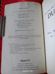 DURUŞ ISLAK İMZALI İTHAFLI