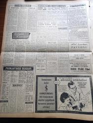 Zafer Gazetesi - 23 Aralık 1959 - Türkiye Başvekili Adnan Menderes Sıhhatini Yıpratma Pahasına Gece Ve Gündüz Çalışmaktadır - Amerika'dan İthal Edilecek Olan Zirai Mahsul Fazlası İle Alakalı Anlaşma - Korgeneral Rogers Ankara'ya Geldi - NATO Konseyinin Dünkü Toplantısı - Ethem Menderes Yurda Avdet Etti - Devlet Tiyatrosu Sanatkarlarından Saim Alpago'nun Sahneye Koyduğu Cahit Atay'ın Pervaneler İsimli Eserini Temsil Edilmekte - İran Şehinşahının Farah Diba İle Evliliği Üzerine Tebrik Mesajları - Amerikan İspanyol Görüşmeleri Sona Erdi - T.H.Y. 'nın Yeni Uçakları - Kira Kanunu İle İlgili Neşriyat - Mevlana İçin Tören Yapıldı -  Berlin Statüsünün Islahı Mümkündür - Cezayir'de Bir Askeri Hükümet Mi - Süveyş'in Islahı İçin Kredi Projesi -  Pan American - Türkiye Emlak Kredi Bankası - Avrupa Şampiyon Kulüpler Turnuvası Maçı Fenerbahçe Maçı - Lefter Küçükandonyadis İle Can Bartu Fotoğrafı - Fenerbahçe Maçının Afişleri - Galatasaray'da Söz Düellosu Hızlanıyor - Atatürk Koşusu
