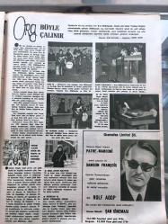 Ses Haftalık Aktüalite Sinema Tiyatro Müzik ve Gençlik Mecmuası Dergisi - 8 ŞUBAT 1969 - Sayı: 7 - SEMA ÖZCAN KÜTAHYA'DA - ALAIN DELON İTİRAF EDİYOR - BERKANT'I EŞİ TERKETTİ - FİLİZ AKIN - SEZER GÜVENİRGİL, TUNÇ ORAL - SEMİRAMİS PEKKAN - BRIGITTE BARDOT - CEM KARACA - PATHE-MARCONİ - BURTON - CÜNEYT ARKIN - ENGİN ÇAĞLAR & TÜRKAN ŞORAY - ARÇELİK BUZDOLABI 1960'LAR REKLAMI - FATMA GİRİK