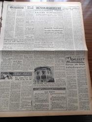 Zafer Gazetesi - 21 Ekim 1959 - Yüz Bin Ton Çimentonun İhracatına Dün Başlandı - Türk Amerikan Dostluğu Sergisi - Üç Aylık İhracatımızda Görülen Büyük Artışlar - Birinci Türk Sanatları Kongresinin Çalışmaları - Amerika'dan Dönen Başvekil Adnan Menderes'e Yapılan Töreni CHP Protesto Etti - Bir CENTO Heyeti Geldi - Türkiye'de Ana Ve Çocuk Sağlığı Merkezi Olmayan Köy Kalmayacak - Ankara'da Bazı Benzin İstasyonları Kalkıyor -  Büyük Kumar Yazan Thomas B. Costain Yazı -  Cumhuriyet Bayramı Hazırlıkları İlerliyor -  İsrail Hududunda Yapılan Mühim Toplantı - Yugoslav Dışişleri Vekili Koca Popoviç'in Küba'yı Ziyareti - Sing Sing'de Baş Gardiyanının Not Defterinden Yazan Johny J. Sheehy Yazı Dizisi - İtalyan Radyo Televizyon Alessandro Scarlatti Orkestrası Büyük Tiyatroda - Air France - Üçüncü Akdeniz Oyunları - Grekoromen'de de Dört Siklette Birincilik Alarak Şampiyon Olduk - Ecnebi Hakem Getirilmesi Mevzuunda Kulüpler Toplantı Yapacak - Beşiktaş İstanbulspor Maçı - Galatasaray Konya'da