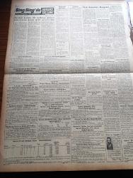 Zafer Gazetesi - 21 Ekim 1959 - Yüz Bin Ton Çimentonun İhracatına Dün Başlandı - Türk Amerikan Dostluğu Sergisi - Üç Aylık İhracatımızda Görülen Büyük Artışlar - Birinci Türk Sanatları Kongresinin Çalışmaları - Amerika'dan Dönen Başvekil Adnan Menderes'e Yapılan Töreni CHP Protesto Etti - Bir CENTO Heyeti Geldi - Türkiye'de Ana Ve Çocuk Sağlığı Merkezi Olmayan Köy Kalmayacak - Ankara'da Bazı Benzin İstasyonları Kalkıyor -  Büyük Kumar Yazan Thomas B. Costain Yazı -  Cumhuriyet Bayramı Hazırlıkları İlerliyor -  İsrail Hududunda Yapılan Mühim Toplantı - Yugoslav Dışişleri Vekili Koca Popoviç'in Küba'yı Ziyareti - Sing Sing'de Baş Gardiyanının Not Defterinden Yazan Johny J. Sheehy Yazı Dizisi - İtalyan Radyo Televizyon Alessandro Scarlatti Orkestrası Büyük Tiyatroda - Air France - Üçüncü Akdeniz Oyunları - Grekoromen'de de Dört Siklette Birincilik Alarak Şampiyon Olduk - Ecnebi Hakem Getirilmesi Mevzuunda Kulüpler Toplantı Yapacak - Beşiktaş İstanbulspor Maçı - Galatasaray Konya'da