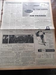 Zafer Gazetesi - 21 Ekim 1959 - Yüz Bin Ton Çimentonun İhracatına Dün Başlandı - Türk Amerikan Dostluğu Sergisi - Üç Aylık İhracatımızda Görülen Büyük Artışlar - Birinci Türk Sanatları Kongresinin Çalışmaları - Amerika'dan Dönen Başvekil Adnan Menderes'e Yapılan Töreni CHP Protesto Etti - Bir CENTO Heyeti Geldi - Türkiye'de Ana Ve Çocuk Sağlığı Merkezi Olmayan Köy Kalmayacak - Ankara'da Bazı Benzin İstasyonları Kalkıyor -  Büyük Kumar Yazan Thomas B. Costain Yazı -  Cumhuriyet Bayramı Hazırlıkları İlerliyor -  İsrail Hududunda Yapılan Mühim Toplantı - Yugoslav Dışişleri Vekili Koca Popoviç'in Küba'yı Ziyareti - Sing Sing'de Baş Gardiyanının Not Defterinden Yazan Johny J. Sheehy Yazı Dizisi - İtalyan Radyo Televizyon Alessandro Scarlatti Orkestrası Büyük Tiyatroda - Air France - Üçüncü Akdeniz Oyunları - Grekoromen'de de Dört Siklette Birincilik Alarak Şampiyon Olduk - Ecnebi Hakem Getirilmesi Mevzuunda Kulüpler Toplantı Yapacak - Beşiktaş İstanbulspor Maçı - Galatasaray Konya'da
