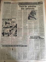 YENİ SABAH GAZETESİ  12 MAYIS 1964 YIL :27 SAYI :9037---Amerika'yı Kıbrıs için bir kere daha  ikaz  ettik --63 saat  gömülü kalan yedi işçi  kurtarıldı ---Yunanlıların bir küstahlığı  daha ---Bir öpücük  iddiası adliyeyi   karıştırdı --Çalınan definenin  geri kalan kısmını  aranıyor --Demokrasiyi Korumak : Siyavuşgil --Elke Sommer  Paylaşılamıyor ---Bir Müzisyeni de daha kaybettik : Orhan Subay ---Sinemalar ,Tiyatrolar ,Radyo Programları ---Sağnak : Fenerbahçe  gibi  bizde  yetişebiliriz dedi ---Deringör : Lefter e  ihtiyaç  olursa tekrar  çağırırız  dedi ----H.Vaughn  : Evvela basketbol  antrenörü  yetiştiriniz diyor ---Ruslar Papaza Yardım Yapacak ----Bir Türk maden işçisi öldü ---Elke Sommer Paylaşılamıyor ---Vergi davalarında  bozmaya karşı  temyiz  komisyonun ısrarı ---Ümit takımı yarın İst.Spor la Karşılaşıyor --H.Tepe ve Beykoz un durumları  tehlikede --Bir katil kurşuna dizilecek ---NATO toplantısı için La Haye de bulunan Erkin dün Amerika Dışişleri Bakanı ile Görüştü ----