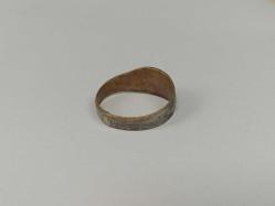 Antika Osmanlı Gümüş Savatlı Yüzük