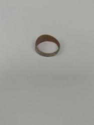 Antika Osmanlı Gümüş Savatlı Yüzük