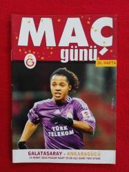 Galatasaray Maç Günü Dergisi - 14 Mart 2010 - Ankaragücü - Giovani Dos Santos