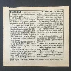 2 EYLÜL 1994 -TAKVİM YAPRAĞI-DOĞUM GÜNÜ HEDİYESİ-FATİH HAK VE HİZMET VAKFI TAKVİMİ,ESKİŞEHİR KARAHALLI VE ULUBEYİN KURTULUŞLARI,1922,YUNAN BAŞKOMUTANI TRİKOPİSİN ESİR EDİLİŞİ 1922,KİBİR VE TEVAZU