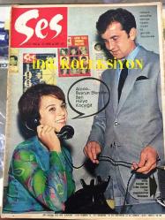 Ses Haftalık Aktüalite Sinema Tiyatro Müzik ve Gençlik Mecmuası Dergisi - 7 EYLÜL 1968 - Sayı: 37 - HÜLYA KOÇYİĞİT & SELİM SOYDAN - GLENN FORD & KATHY HAYS - EDİZ HUN - SELDA ALKOR - ZEYNEP DEĞİRMENCİOĞLU, FİFEN SAY - ROMY SCHNEIDER - ÖZTÜRK SERENGİL - SIDNEY POITIER - SADRİ ALIŞIK, ÇOLPAN İLHAN - TUNÇ ORAL, SEZEN GÜVENİRGİL & AJDA PEKKAN & DEAN MARTIN & FÜSUN ÖNAL POSTERLERİ - ZEKİ MÜREN - FATMA GİRİK - CÜNEYT ARKIN - MICHEL POLNAREFFE - SEVDA AYDAN - POSTERLİ 32 SAYFA TAM TAKIM DERGİ