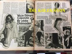 Ses Haftalık Aktüalite Sinema Tiyatro Müzik ve Gençlik Mecmuası Dergisi - 7 EYLÜL 1968 - Sayı: 37 - HÜLYA KOÇYİĞİT & SELİM SOYDAN - GLENN FORD & KATHY HAYS - EDİZ HUN - SELDA ALKOR - ZEYNEP DEĞİRMENCİOĞLU, FİFEN SAY - ROMY SCHNEIDER - ÖZTÜRK SERENGİL - SIDNEY POITIER - SADRİ ALIŞIK, ÇOLPAN İLHAN - TUNÇ ORAL, SEZEN GÜVENİRGİL & AJDA PEKKAN & DEAN MARTIN & FÜSUN ÖNAL POSTERLERİ - ZEKİ MÜREN - FATMA GİRİK - CÜNEYT ARKIN - MICHEL POLNAREFFE - SEVDA AYDAN - POSTERLİ 32 SAYFA TAM TAKIM DERGİ