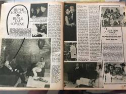 Ses Haftalık Aktüalite Sinema Tiyatro Müzik ve Gençlik Mecmuası Dergisi - 7 EYLÜL 1968 - Sayı: 37 - HÜLYA KOÇYİĞİT & SELİM SOYDAN - GLENN FORD & KATHY HAYS - EDİZ HUN - SELDA ALKOR - ZEYNEP DEĞİRMENCİOĞLU, FİFEN SAY - ROMY SCHNEIDER - ÖZTÜRK SERENGİL - SIDNEY POITIER - SADRİ ALIŞIK, ÇOLPAN İLHAN - TUNÇ ORAL, SEZEN GÜVENİRGİL & AJDA PEKKAN & DEAN MARTIN & FÜSUN ÖNAL POSTERLERİ - ZEKİ MÜREN - FATMA GİRİK - CÜNEYT ARKIN - MICHEL POLNAREFFE - SEVDA AYDAN - POSTERLİ 32 SAYFA TAM TAKIM DERGİ