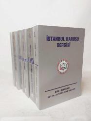 İstanbul Barosu Dergisi - Cilt: 92-93-95-96 sayı 2018/5 - 2019/1 - 2019/4 - 2021/3 - 2021/5 - 2022/1