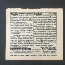 8 EKİM 1994 -TAKVİM YAPRAĞI-DOĞUM GÜNÜ HEDİYESİ-FATİH HAK VE HİZMET VAKFI TAKVİMİ,ÇATALCANIN KURTULUŞU,YAPRAKDÖKÜMÜ FIRTINASI,BALKAN SAVAŞININ BAŞLAMASI 1912,MİHRİMAN SULTAN,ANLAYIŞ,ÇİĞ YUMURTA