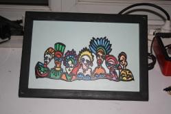 LOT.6 » Cem Sağbil Üç boyutlu bir çalışma, metal ve karışık teknik, 22 x 31.5 x 3.5 cm