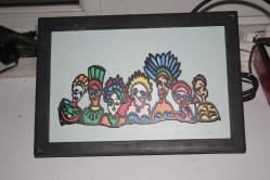 Cem Sağbil Üç boyutlu bir çalışma, metal ve karışık teknik, 22 x 31.5 x 3.5 cm