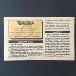 4 ŞUBAT 1992 -TAKVİM YAPRAĞI-DOĞUM GÜNÜ HEDİYESİ-HUZUR TAKVİMİ,İSKİLİPLİ ATIF HOCANIN İDAMI,1926,FIRTINA,SÖZÜN GÜZELİ,HIRS GÖSTEREN KAYBEDER