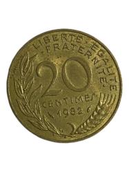 20 CENTIMES 1982