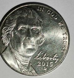 ABD 2015 D  5 CENT