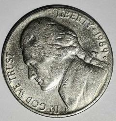 ABD 1989  5 CENT