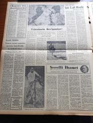 Zafer Gazetesi - 29 Aralık 1954 - Salı Pazarı Rıhtım İnşaatı Da İlerledi - Mümtaz Faik Fenik Köşe Yazısı - Başvekil Adnan Menderes'in Dünkü Tetkikleri - Reisicumhur Celal Bayar'ın Dünkü Kabulleri - Karakış 1 Tatbikatı Çok Başarılı Geçiyor - Balık İhracatı İçin Tedbirler - Büyük Millet Meclisi Orta Doğu Parlamentolar Grubu Faaliyete Geçti - Merkez Bankasına Ait Yeni Layiha Bütçe Encümeninde- Ayın Ondördü Yazan Refik Halid Karay Yazı Dizisi - Orhan Seyfi Orhon Köşe Yazısı - Verem Haftası - Ekmeklerin Örnek Maya Tecrübesi Bugün Sona Eriyor - Amerika Gümrük Resmini İndiriyor -  Yeni Amerikan Askerî Yardımı - Hüseyin Cahit Yalçın Şişli Çocuk Hastanesine Kaldırıldı - Yılanlarla Sevişenler - Çok Sesli Musiki Yazan Mithat Akaltan - Zafer Kupası Güreş Müsabakaları Cumartesi - Neden Rüya Görüyoruz - Beşiktaş Takımı Ankara'ya Geliyor - Derya Kabadayıları Yazan Sadi Karsel Yazı Dizisi -  Alman Trıumphator Yazı Makinası - Sana Nebati Margarin - Riv Yazar Kasa - Sinema Yıldızı Silvana Panpanini