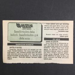 16 MART 1992 -TAKVİM YAPRAĞI-DOĞUM GÜNÜ HEDİYESİ-HUZUR TAKVİMİ,İSTANBULUN İŞGALİ,1920,ÖĞRETMENLER OKULLARININ KURULUŞU 1848,ÇOCUĞUNUZA İSİM,NEFİSLE SAVAŞ,ANNE VE ÇOCUK