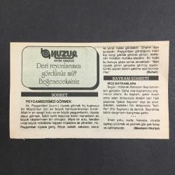 6  NİSAN 1992 -TAKVİM YAPRAĞI-DOĞUM GÜNÜ HEDİYESİ-HUZUR TAKVİMİ,RAMAZAN BAYRAMI 3.GÜN,BURSANIN FETHİ 1326,BULANIKIN IN KURTULUŞU 1918,ANADOLU AJANSININ KURULUŞU,ÇOCUĞUNUZA İSİM,PEYGAMBERİMİZİ GÖRMEK,NİCE BAYRAMLARA