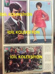 Ses Haftalık Aktüalite Sinema Tiyatro Müzik ve Gençlik Mecmuası Dergisi - 15 HAZİRAN 1968 - Sayı: 25 - Sara Stephen - Ekrem Bora - Sema Özcan - Ayten Kuyululu - Selda Alkor - Gülgün Ok - Sevim Çağlayan - Zeki Müren - Zeynep Aksu - Semiramis Pekkan - Ajda Pekkan - Kartal Tibet - Göksel Arsoy - Muhterem Nur - Murat Soydan - Muzaffer Nebi - Muzaffer - Münir Özkul - Alizia Gurr - Anjenette Commer - John Patrick - Fikret Hakan - Lino Nanni - Suavi Sonar - Öztürk Serengil - Jean Paul Belmondo - Fatma Girik - Üstün Poyraz Set - Charles Bronson - Suna Pekuysal - Ergun Köknar - Scherk Sabun Reklamı - Paul Newman - Joanne Woodward - Vanessa Redgrave - Taylan Kök - Selçuk Alagöz - Rana Alagöz - Mete Duruman - Ülkü Özen - Vog Eva Külot Reklamı - Piraye Uzun - Aykut Bora - Cahit Irgat - Cem Karaca - Mehmet Soyarslan - Faruk Şereftuğ - Stephen Boyd - Tursil Deterjan Reklamı - POSTERLİ 32 SAYFA TAM TAKIM DERGİ