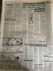 YENİ SABAH GAZETESİ  24 ŞUBAT 1960 YIL : 22 SAYI :7537---Bütçenin tümü  üzerindeki müzakereler dün sona erdi --Kıbrıs Görüşmeleri Başlıyor --65  yaşındaki  bir şahıs kızının dostunu  öldürdü ---Yüz  CHP li Mebus İstanbul a  gelecek ---Ege satılan tütün  dün  40 milyon kiloya yaklaştı ---Chessman  'ın  yaşaması  için 30 şans var -- Zafer Madalyası : Siyavuşgil ---Sinemalar ,Tiyatrolar ,Radyo Programları ----Cento nun 5. Kuruluş  Yıldönümü Hava Gösterileri ile Kutlandı ---Karı -Koca kavgasında 15 günlük  çocuk öldü ---Bir  kaynak  atölyesinde infilak : bir kişi öldü---William Holden Kadınları Cezbediyor ---Şan Sinemasında :Üç Garipler ---Galatasaray -İst. Spor  Karagümrük -Feriköy ---Beşiktaş hususi maç yapmayacak --Fenerbahçe stadı 60 bin  kişi alabilecek ---Federasyonların  Bütçesi 3 Mart ta Taksim Edilecek ---Beynelmilel Voleybol Turnuvasına Sekiz Memleket Katılıyor --İsveç Mektep Gemisi Geliyor ---OSCAR Namzetleri Belli Oldu ---Bir  kamyon dereye uçtu :1 ölü 9 yaralı  var ---