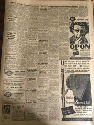 YENİ SABAH GAZETESİ  24 ŞUBAT 1960 YIL : 22 SAYI :7537---Bütçenin tümü  üzerindeki müzakereler dün sona erdi --Kıbrıs Görüşmeleri Başlıyor --65  yaşındaki  bir şahıs kızının dostunu  öldürdü ---Yüz  CHP li Mebus İstanbul a  gelecek ---Ege satılan tütün  dün  40 milyon kiloya yaklaştı ---Chessman  'ın  yaşaması  için 30 şans var -- Zafer Madalyası : Siyavuşgil ---Sinemalar ,Tiyatrolar ,Radyo Programları ----Cento nun 5. Kuruluş  Yıldönümü Hava Gösterileri ile Kutlandı ---Karı -Koca kavgasında 15 günlük  çocuk öldü ---Bir  kaynak  atölyesinde infilak : bir kişi öldü---William Holden Kadınları Cezbediyor ---Şan Sinemasında :Üç Garipler ---Galatasaray -İst. Spor  Karagümrük -Feriköy ---Beşiktaş hususi maç yapmayacak --Fenerbahçe stadı 60 bin  kişi alabilecek ---Federasyonların  Bütçesi 3 Mart ta Taksim Edilecek ---Beynelmilel Voleybol Turnuvasına Sekiz Memleket Katılıyor --İsveç Mektep Gemisi Geliyor ---OSCAR Namzetleri Belli Oldu ---Bir  kamyon dereye uçtu :1 ölü 9 yaralı  var ---