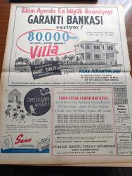 Zafer Gazetesi - 16 Ekim 1954 - 1954 Bütçesindeki Gelir Tahminleri Tahakkuk Ediyor - Eylül Tahsilatı Geçen Yıldan 54 Milyon Fazla - Nuri Sait Paşa Ve Adnan Menderes Kara Emin Tatbikatında - Dumlupınar Faciası Temyiz Lorentzon'un Cezasını Tasdik Etti - Times Gazetesinin Yeni Bir Münasebetsizliği - Pamir Seferberlik Tatbikatı Bugün Bitiyor - Siyamda Uçan Daireler Ve Bir Uçan Üstüvane - Dünyanın En Yüksek Binası Empire State Buildinge Satıldı - Orhan Seyfi Orhon Köşe Yazısı - Burası Ve Ötesi Yazan Orhan Remzi Yüreğir Yazı Dizisi - Yapı İş Federasyonu - İran'da 24 Komünist İdam Cezası Giydi - Ajans Türk Faaliyete Geçti - Çin'de 70 Milyon İnsan Aç Susuz - Türkiye Yugoslavya Yarın Karşılaşıyorlar - Fransa'daki Casusluk Hadisesi Baranes Vakası Çeviren Eşfak Aykaç Yazı Dizisi - İkiz Dünya Başka Alemlerde Bir Macera Çizgi Roman - Konservatuarın Yeni Müdürü Fuat Turkay - Ava Gardner Rio'yu Terk Etmek zorunda Kaldı - Türkiye Jokey Kulübü At Yarışları - Derman Ağrı Kesici - Garanti Bankası - Sana
