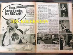Ses Haftalık Aktüalite Sinema Tiyatro Müzik ve Gençlik Mecmuası Dergisi - 1 HAZİRAN 1968 - Sayı: 23 - SEMA ÖZCAN & EDİZ HUN - FİLİZ AKIN - CANNES FİLM FESTİVALİ 1968 - HARAMİLER MOĞOLLAR - KARTAL TİBET - ROCK HUDSON - JANE FONDA - MOĞOLLAR PLAK REKLAMI - UĞUR GÜÇLÜ - NİL KUTVAL - BATMAN ORKESTRASI & HARAMİLER & MOĞOLLAR POSTERLERİ - İLHAN TELLİ - ÜNAL YİĞİTBAŞ - ÇETİN ORAL - ÜNAL ÜSTOL - SEMİH ÖZMERT - EROL TAŞ - CÜNEYT ARKIN - FATMA GİRİK - YILMAZ GÜNEY & NEBAHAT ÇEHRE - DEAN MARTIN - HÜLYA KOÇYİĞİT - GINA LOLLOBRIGIDE - FAYE DUNAWAY - POSTERLİ 32 SAYFA TAM TAKIM DERGİ
