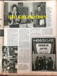 Ses Haftalık Aktüalite Sinema Tiyatro Müzik ve Gençlik Mecmuası Dergisi - 1 HAZİRAN 1968 - Sayı: 23 - SEMA ÖZCAN & EDİZ HUN - FİLİZ AKIN - CANNES FİLM FESTİVALİ 1968 - HARAMİLER MOĞOLLAR - KARTAL TİBET - ROCK HUDSON - JANE FONDA - MOĞOLLAR PLAK REKLAMI - UĞUR GÜÇLÜ - NİL KUTVAL - BATMAN ORKESTRASI & HARAMİLER & MOĞOLLAR POSTERLERİ - İLHAN TELLİ - ÜNAL YİĞİTBAŞ - ÇETİN ORAL - ÜNAL ÜSTOL - SEMİH ÖZMERT - EROL TAŞ - CÜNEYT ARKIN - FATMA GİRİK - YILMAZ GÜNEY & NEBAHAT ÇEHRE - DEAN MARTIN - HÜLYA KOÇYİĞİT - GINA LOLLOBRIGIDE - FAYE DUNAWAY - POSTERLİ 32 SAYFA TAM TAKIM DERGİ