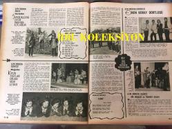 Ses Haftalık Aktüalite Sinema Tiyatro Müzik ve Gençlik Mecmuası Dergisi - 1 HAZİRAN 1968 - Sayı: 23 - SEMA ÖZCAN & EDİZ HUN - FİLİZ AKIN - CANNES FİLM FESTİVALİ 1968 - HARAMİLER MOĞOLLAR - KARTAL TİBET - ROCK HUDSON - JANE FONDA - MOĞOLLAR PLAK REKLAMI - UĞUR GÜÇLÜ - NİL KUTVAL - BATMAN ORKESTRASI & HARAMİLER & MOĞOLLAR POSTERLERİ - İLHAN TELLİ - ÜNAL YİĞİTBAŞ - ÇETİN ORAL - ÜNAL ÜSTOL - SEMİH ÖZMERT - EROL TAŞ - CÜNEYT ARKIN - FATMA GİRİK - YILMAZ GÜNEY & NEBAHAT ÇEHRE - DEAN MARTIN - HÜLYA KOÇYİĞİT - GINA LOLLOBRIGIDE - FAYE DUNAWAY - POSTERLİ 32 SAYFA TAM TAKIM DERGİ