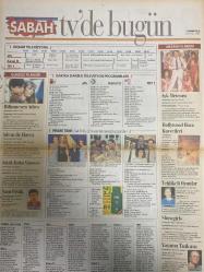 SABAH MELODİ GAZETESİ VE SABAH TELERAMA GAZETESİ -13 Eylül1997 -Söyleyemedikleriniz-Süleyman Turan-Ah şu kocalar-Hale Pakcan-Mimi ile Muti-Patrıck Mc Donnel-Bizim Aile-Mort Walker-Dıck Browne-Marvın-Tom Amstrong-astroloji-Şerif Ercan-Telekritik-Erdoğan sevgin--sabah TV’de bugün-Bu gün ne yapalım-Tekinel Baby-Şirin pancaroğlu-Meltem pusat-ruhsar Öcal-iner misin çıkar mısın-Elif Dinçer-Barış Manço-boran Kaya-Soner Arıca-Adem ile Havva-Tarık Akan-Sibel turnagöl-küçük korku sineması-Sam fıstık-İlyas Salman—Ayşen Gruda—Madonna—Kırk Douglas—Beşibiyerde-iş peşinde-yaşam tutkusu