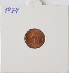 1979 1 Kuruş Bronz  FAO Aile Planlaması Herkes İçin Ekmek   6601