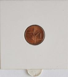 1979 1 Kuruş Bronz  FAO Aile Planlaması Herkes İçin Ekmek   6601