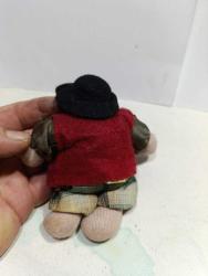 O12---SERAMİK GÖVDELİ PALYAÇO BEZ BEBEK