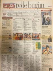 SABAH MELODİ GAZETESİ VE SABAH TELERAMA GAZETESİ -6 Eylül1997 -Söyleyemedikleriniz-Süleyman Turan-Ah şu kocalar-Hale Pakcan-Mimi ile Muti-Patrıck Mc Donnel-Bizim Aile-Mort Walker-Dıck Browne-Marvın-Tom Amstrong-astroloji-Şerif Ercan-Telekritik-Erdoğan sevgin--sabah TV’de bugün-Bu gün ne yapalım-aslı Berker-Ayşe Coşkun-Elif Ergun-gülçin Tahiroğlu—Meltem pusat-Figen Örs—İzzet Altınmeşe-Mustafa Topaloğlu—Ceylan—Kadir İpek—Davut Sağsöz-Nilüfer-Mine Çayıroğlu-Elif Dinçer-Sibel Can—Sezen Aksu-mahsun Kırmızıgül-Bülent Ersoy-İbrahim Tatlıses-Filiz Akın-Kartal Tibet-türker İnanoğlu--Emrah--nazlı birand-Zeynep değirmencioğlu-Kerem bozay-Göksel Arsoy-Belgin Doruk-genç yorum-beşibiryerde