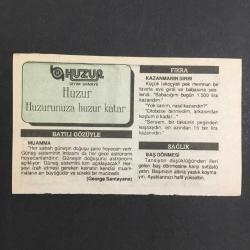 21 EYLÜL 1992 -TAKVİM YAPRAĞI-DOĞUM GÜNÜ HEDİYESİ-HUZUR TAKVİMİ,AYVACIKIN KURTULUŞU 1922,2.ABDULHAMİDİN DOĞUMU 1842,ÇOCUĞUNUZA İSİM,MUAMMA,KAZANMANIN SIRRI,BAŞ DÖNMESİ