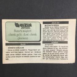24 EYLÜL 1992 -TAKVİM YAPRAĞI-DOĞUM GÜNÜ HEDİYESİ-HUZUR TAKVİMİ,KATİP ÇELEBİNİN VEFATI 1658,BOLVADİNİN KURTULUŞU 1922,SÜNNETE SARILALIM,MUTFAKTA DÜZEN,EV HAYATI