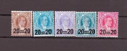 1959 Sürşarjlı Posta Pulları Atatürk Mnh Lüks Tam Seri Pul    ----TC155-168-169